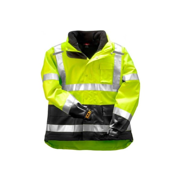 Tingley Tingley J24172 Icon 3.1 Jacket W/ Reflective Tape, Fluorescent Yellow/Green, 5XL J24172.5X - main